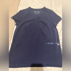 FIGS XXS scrub top / Navy